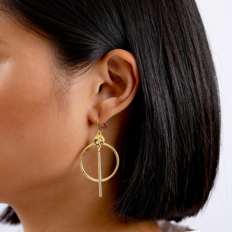Iris Earrings